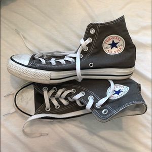 Grey High top Converse